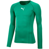 Ανδρικό μπλουζάκι Puma Liga Baselayer Tee LS πράσινο 655920 05