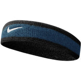 Κεφαλόδεσμος Nike Swoosh μπλε και μαύρο N0001544050OS