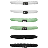 Κορδέλες μαλλιών Nike Flex 6 τμχ. άσπρο-πράσινο-μαύρο N1009194130OS