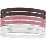 Κορδέλες μαλλιών Nike Swoosh Sport 6 τμχ. κρεμ, καφέ N1002008125OS