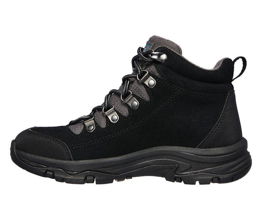 Trekking παπούτσια γυναικεία μαύρα Skechers Χαλαρώστε Fit Trego El Capitan (158254-BKGY)