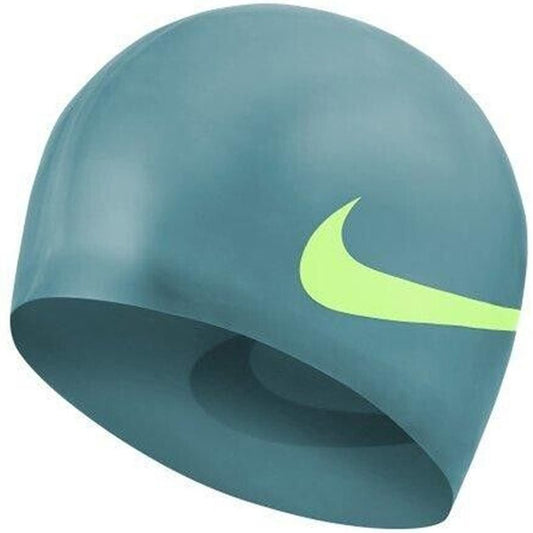 Nike Big Swoosh σκουφάκι κολύμβησης πράσινο NESS8163-448