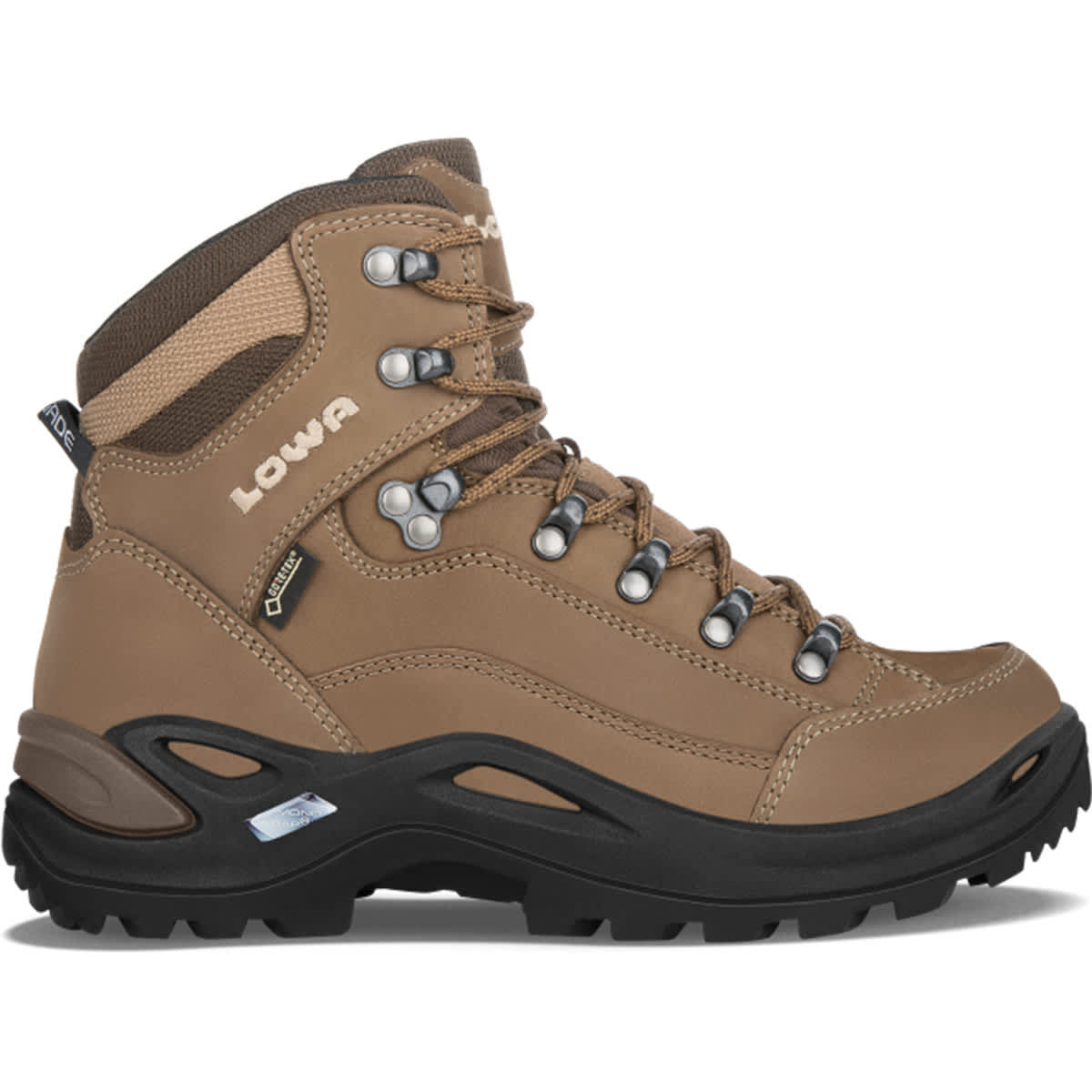 Γυναικεία παπούτσια πεζοπορίας Lowa RENEGADE GTX MID Ws Gore-Tex αδιάβροχο ταπ μπεζ (320945 0436)