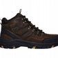 Ανδρικά καφέ παπούτσια πεζοπορίας Skechers Relaxed Fit Relment Traven (65529-CDB)