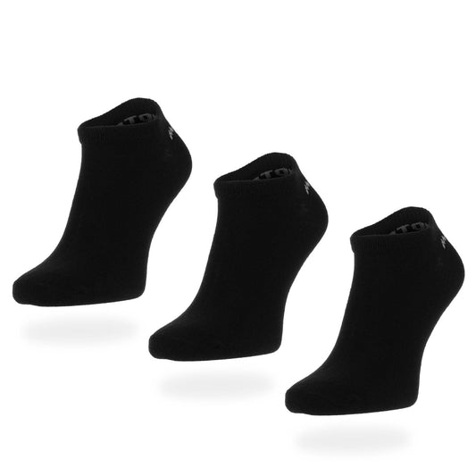 Μαύρο μονότοξο γυναικών/ανδρών Basics Κάλτσες Μαύρο 3-Pack (SKS20PKB)