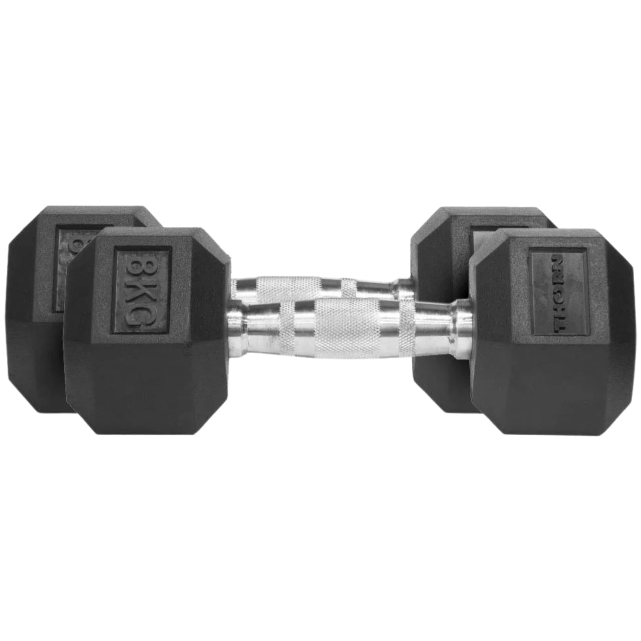 Thorn Fit Hex Rubber Dumbbell 8,0 kg x 2 τεμ.