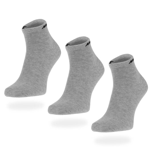 Γυναικεία γκρι Monotox Basics Ankle Socks Grey 3-Pack (MX20006)