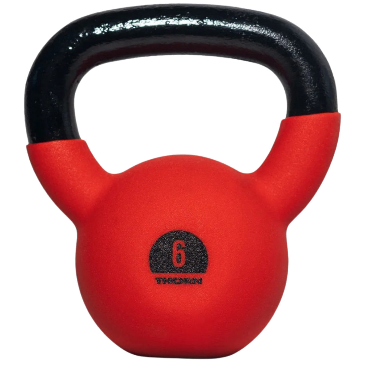 Καουτσούκ μαντεμένιο kettlebell Thorn Fit Μαντεμένιο με επίστρωση 6 κιλών