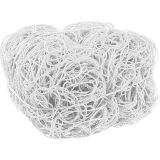 Netex νεανικό δίχτυ ποδοσφαίρου 5 mx 2 mx 1 m x1,5 m PE 3 λευκό