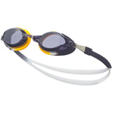 Γυαλιά κολύμβησης Nike Os Chrome Junior 8-14 ετών μαύρα και κίτρινα NESSD128-079
