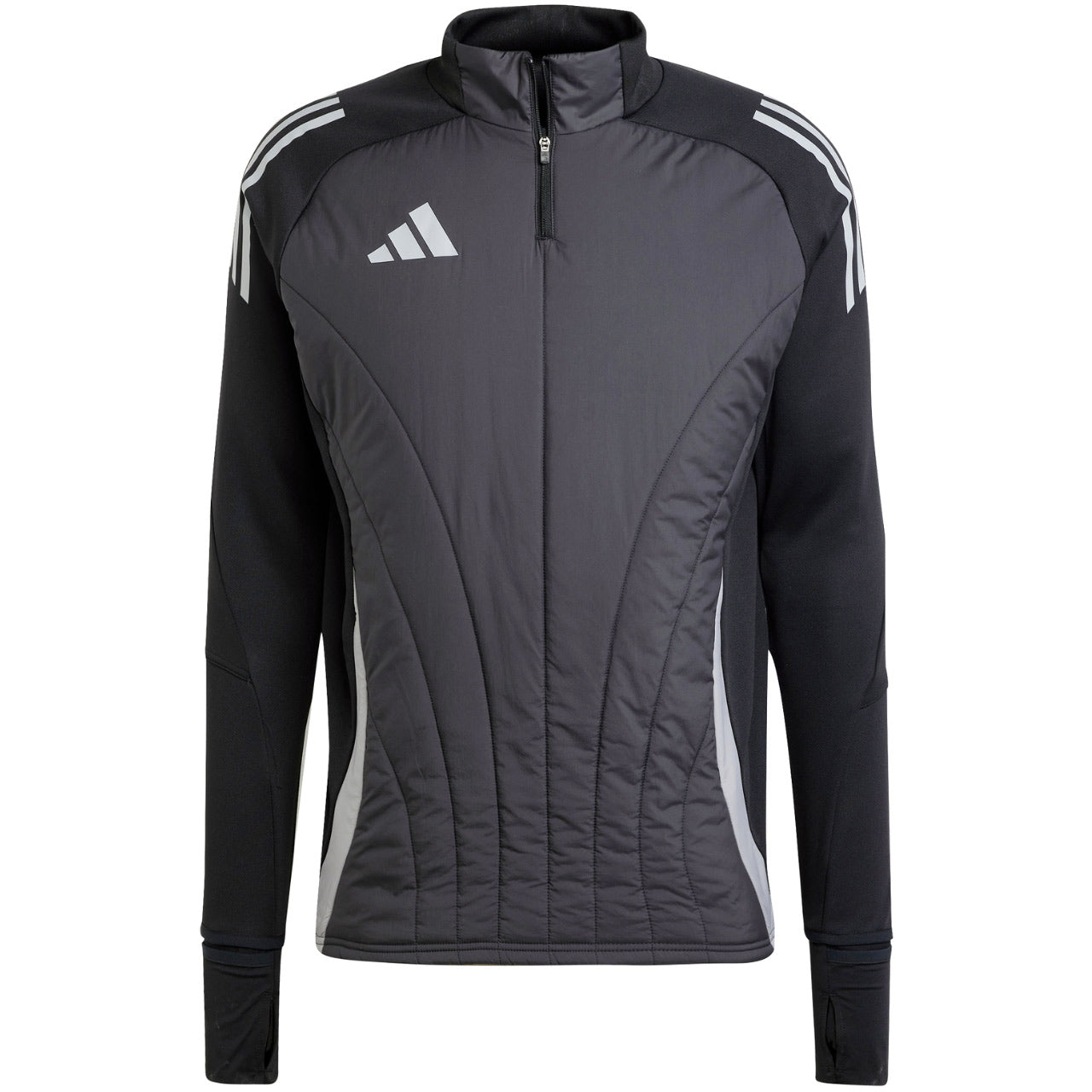Ανδρικό φούτερ Adidas Tiro 24 Competition Winterized, γκρι και μαύρο IM9964