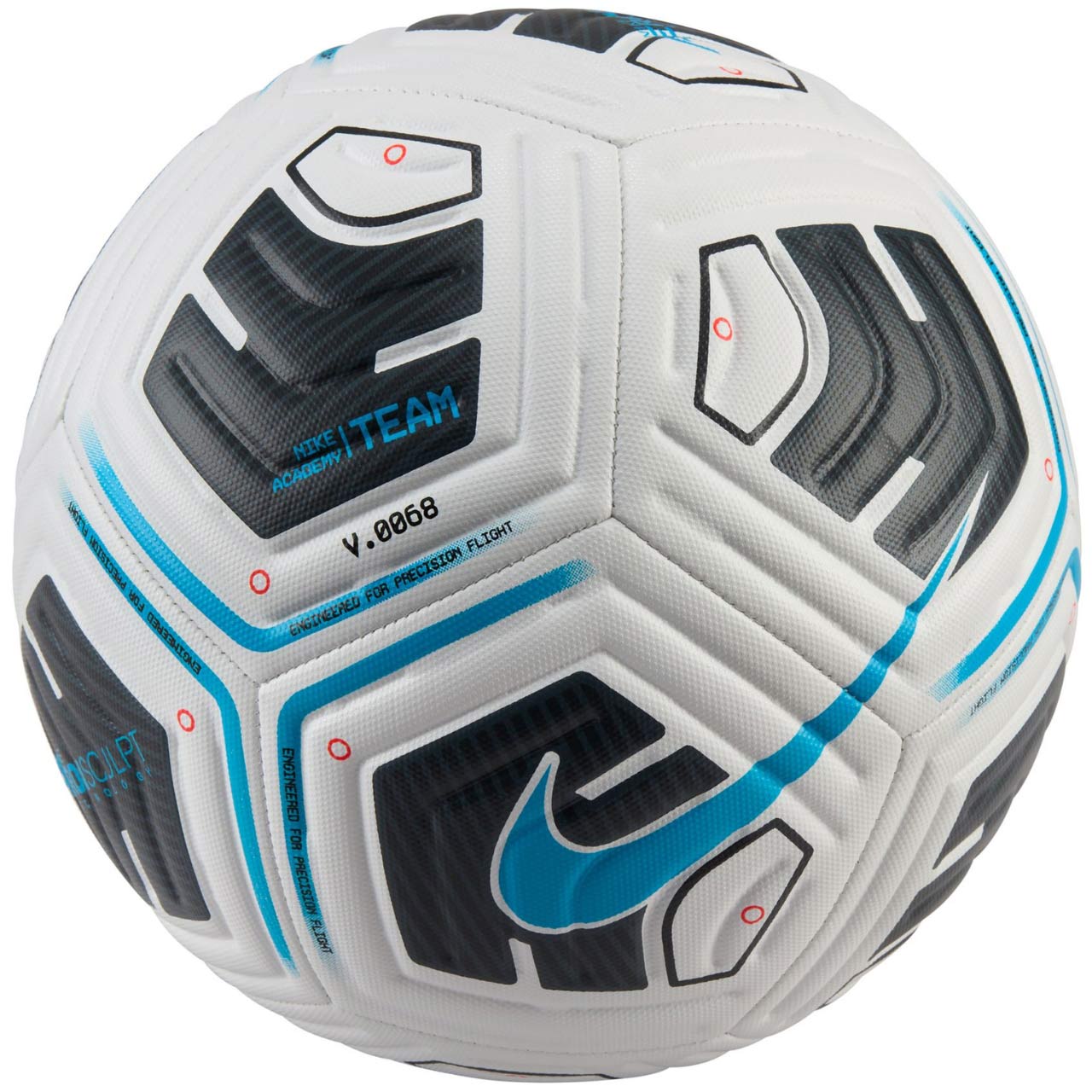 Nike Academy Team FA24 ποδόσφαιρο λευκό-μαύρο-μπλε FZ7540 102
