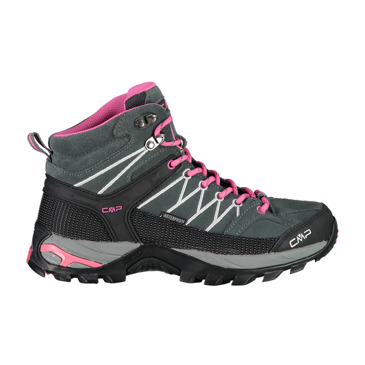 Γυναικεία παπούτσια πεζοπορίας CMP Rigel Mid Wmn Trekking αδιάβροχο γκρι (3Q12946-103Q)