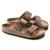 Birkenstock σαγιονάρες Αριζόνα Tabacco Brown αρσενικό / dame καφέ κανονικό πλάτος (0352201)