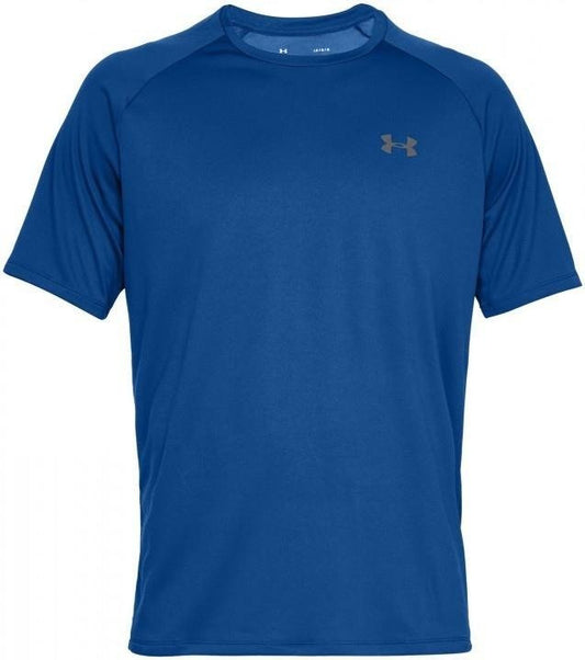 Υπό Armour UA Tech SS Ανδρικό Αθλητικό T-shirt Tee Blue (1326413-400)