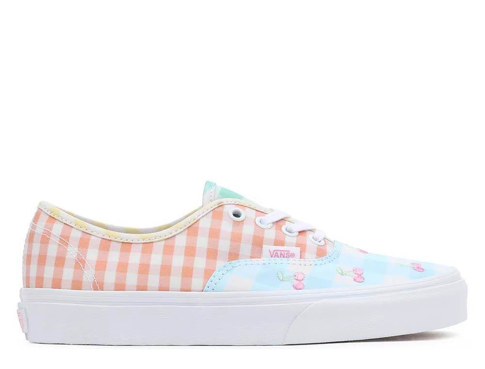 Vans Authentic Gingham Block Γυναικεία Αθλητικά Αθλητικά Παπούτσια Πολύχρωμα (VN0A5KRDASX)