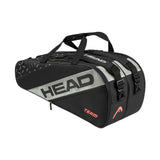Head Team Racquet Bag L Τσάντα τένις μαύρο και ασημί 262214