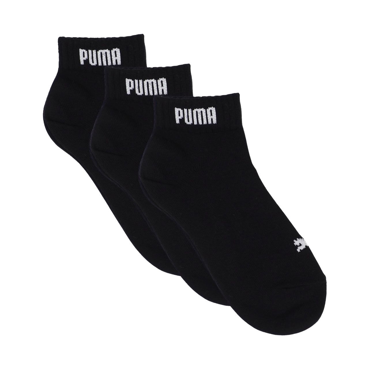 Κάλτσες Puma Quarter κοντές μαύρες 3 ζευγάρια 201104001 200