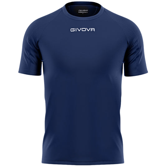 T-shirt Givova Capo MC, μπλε ναυτικό MAC03 0004