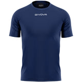 T-shirt Givova Capo MC, μπλε ναυτικό MAC03 0004