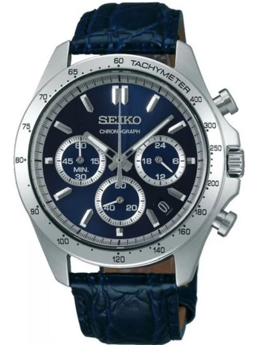SEIKO CHRONOGRAPH BLUE SPIRIT SBTR019 ΑΝΔΡΙΚΟ ΡΟΛΟΙ + ΚΟΥΤΙ