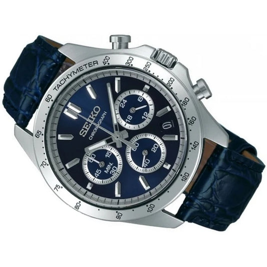 SEIKO CHRONOGRAPH BLUE SPIRIT SBTR019 ΑΝΔΡΙΚΟ ΡΟΛΟΙ + ΚΟΥΤΙ