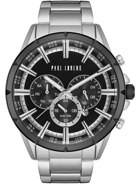 ΑΝΔΡΙΚΟ ΡΟΛΟΙ PAUL LORENS - PL13605B-1C1 (zg359a) + BOX