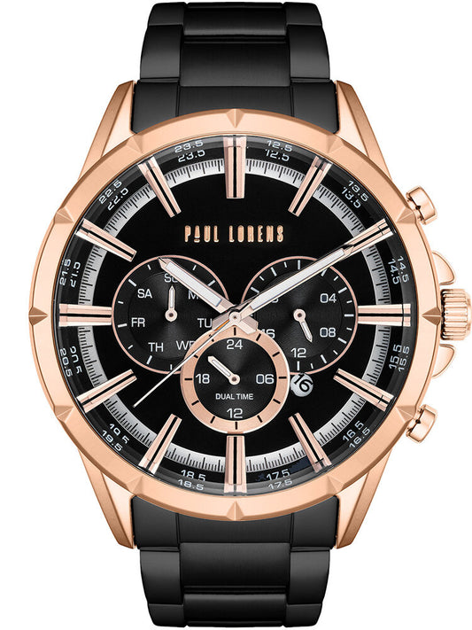 ΑΝΔΡΙΚΟ ΡΟΛΟΙ PAUL LORENS - PL13605B-1A4 (zg359c) + BOX