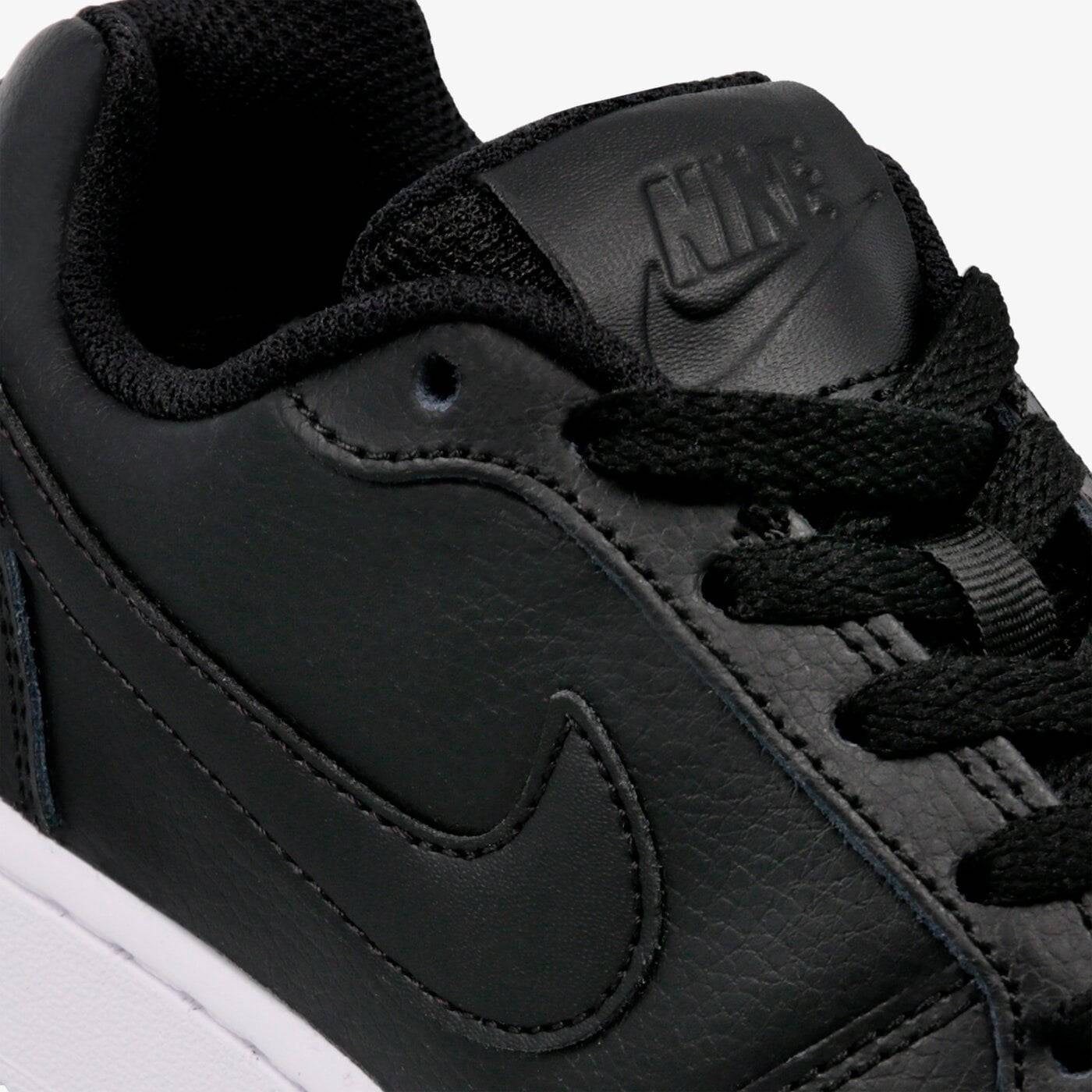 Γυναικεία δερμάτινα αθλητικά παπούτσια Nike Ebernon Low μαύρα αθλητικά παπούτσια (AQ1779-001)