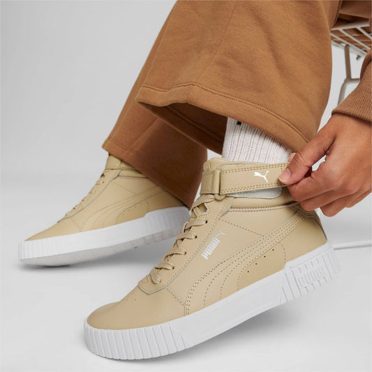 Γυναικεία αθλητικά παπούτσια Puma Carina 2.0 Μεσαίο μπεζ (385851-04)