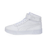 Σνίκερς γυναίκες Puma Carina 2.0 Μεσαία αθλητικά παπούτσια ψηλά λευκά (385851-02)