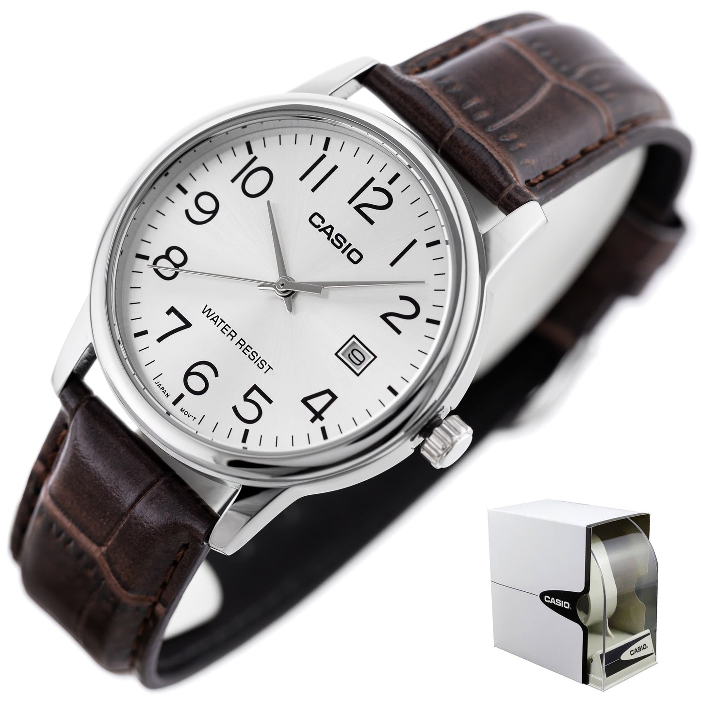 ΑΝΔΡΙΚΟ ΡΟΛΟΙ CASIO MTP-V002L-7B2 + ΚΟΥΤΙ