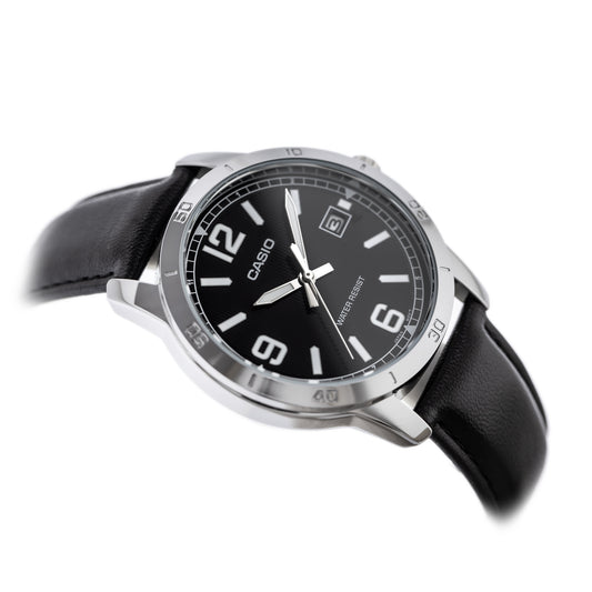 ΑΝΔΡΙΚΟ ΡΟΛΟΙ CASIO MTP-V004L-1B + BOX (zd046g)