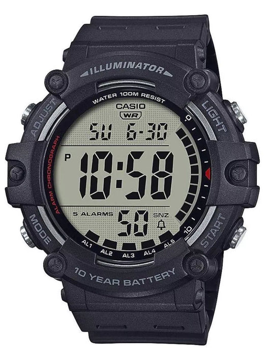 CASIO SPORT ILLUMINATOR AE-1500WH-1A ΑΝΔΡΙΚΟ ΡΟΛΟΙ + ΚΟΥΤΙ