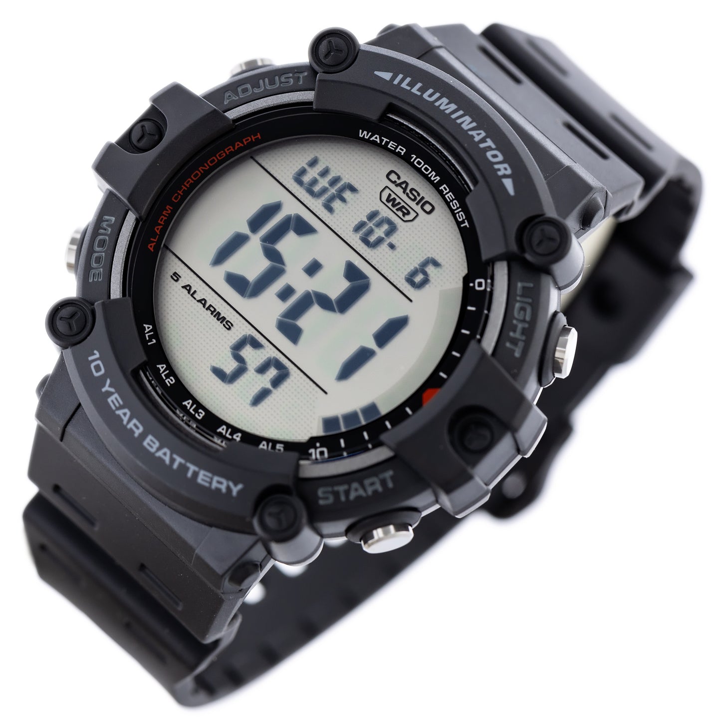 CASIO SPORT ILLUMINATOR AE-1500WH-1A ΑΝΔΡΙΚΟ ΡΟΛΟΙ + ΚΟΥΤΙ