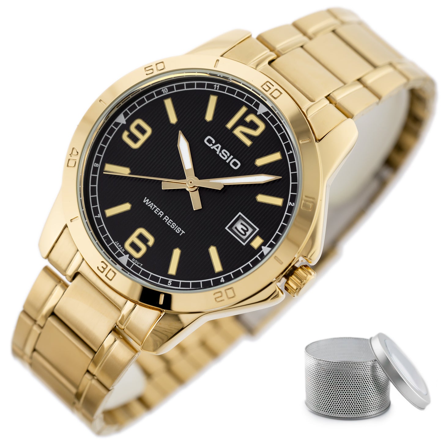 ΑΝΔΡΙΚΟ ΡΟΛΟΙ CASIO MTP-V004G-1B (zd047h) + BOX