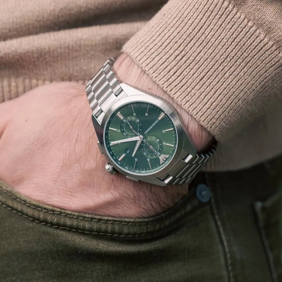 ΑΝΔΡΙΚΟ ΡΟΛΟΙ EMPORIO ARMANI CLAUDIO AR11480 + BOX