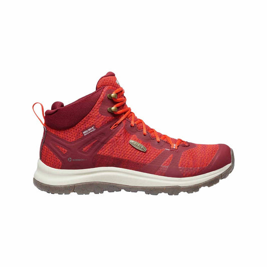 Γυναικεία παπούτσια πεζοπορίας Keen Terradora II Mid WP πεζοπορία αδιάβροχο κόκκινο (KE-1025435)
