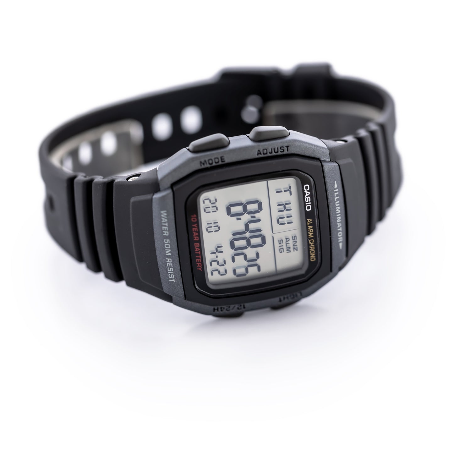 ΑΝΔΡΙΚΟ ΡΟΛΟΙ CASIO W-96H-1B + ΚΟΥΤΙ