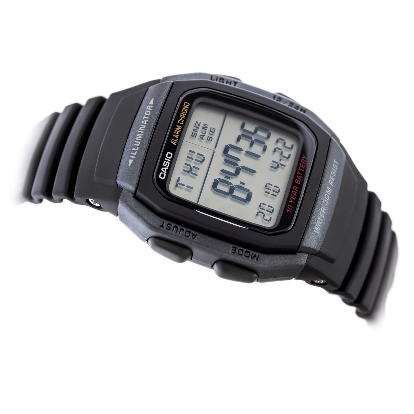 ΑΝΔΡΙΚΟ ΡΟΛΟΙ CASIO W-96H-1B + ΚΟΥΤΙ
