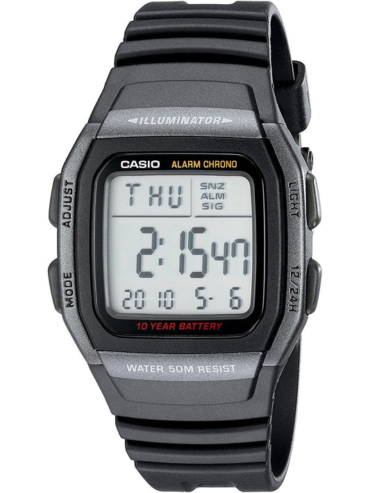 ΑΝΔΡΙΚΟ ΡΟΛΟΙ CASIO W-96H-1B + ΚΟΥΤΙ