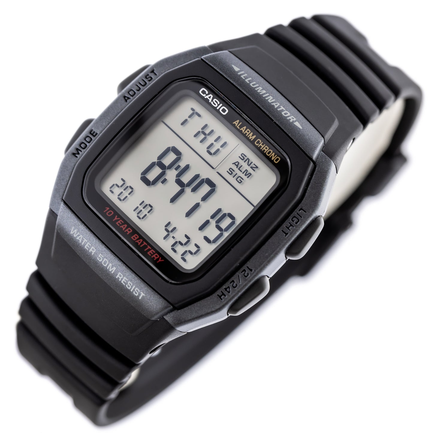 ΑΝΔΡΙΚΟ ΡΟΛΟΙ CASIO W-96H-1B + ΚΟΥΤΙ