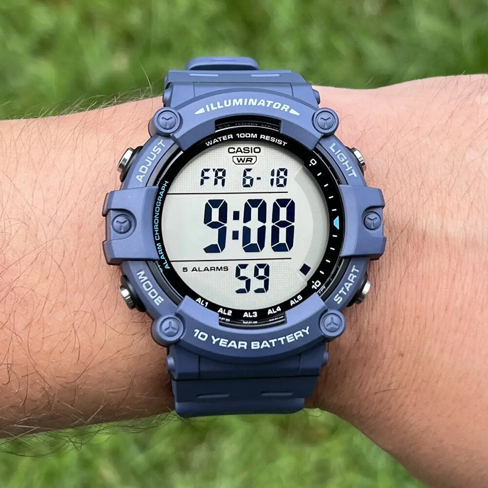 CASIO SPORT ILLUMINATOR AE-1500WH-2A ΑΝΔΡΙΚΟ ΡΟΛΟΙ + ΚΟΥΤΙ