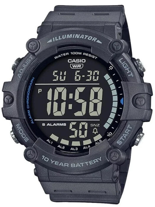 CASIO SPORT ILLUMINATOR AE-1500WH-8B ΑΝΔΡΙΚΟ ΡΟΛΟΙ + ΚΟΥΤΙ
