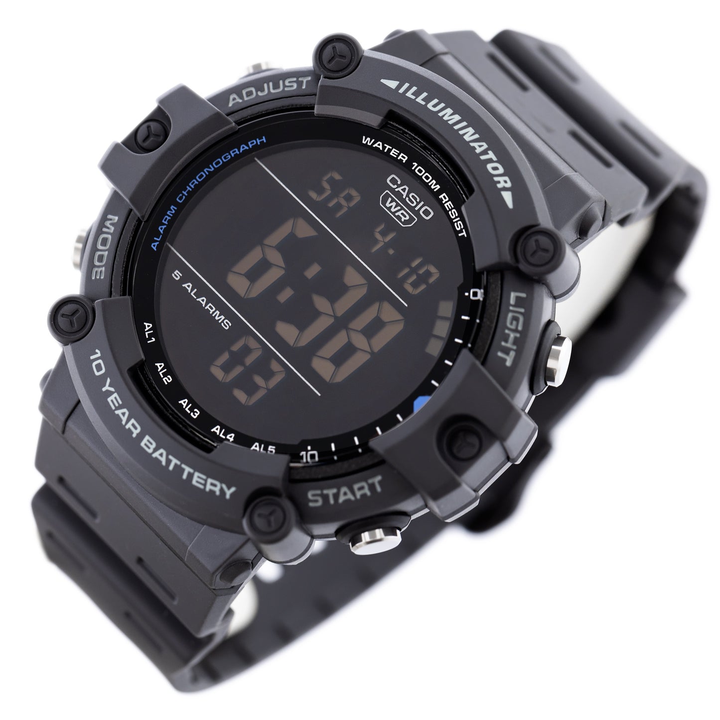 CASIO SPORT ILLUMINATOR AE-1500WH-8B ΑΝΔΡΙΚΟ ΡΟΛΟΙ + ΚΟΥΤΙ