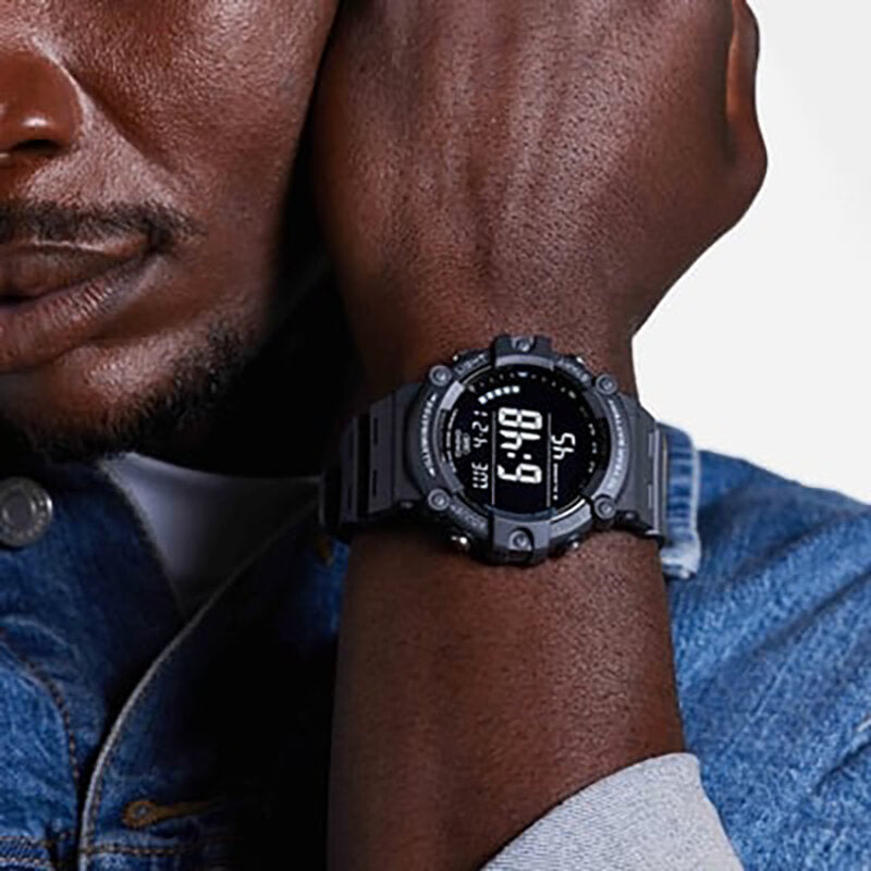 CASIO SPORT ILLUMINATOR AE-1500WH-8B ΑΝΔΡΙΚΟ ΡΟΛΟΙ + ΚΟΥΤΙ