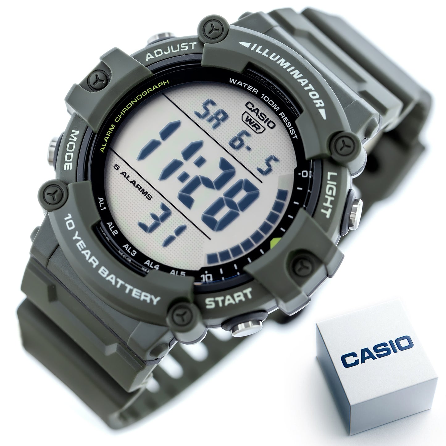 CASIO SPORT ILLUMINATOR AE-1500WHX-3A ΑΝΔΡΙΚΟ ΡΟΛΟΙ + ΚΟΥΤΙ