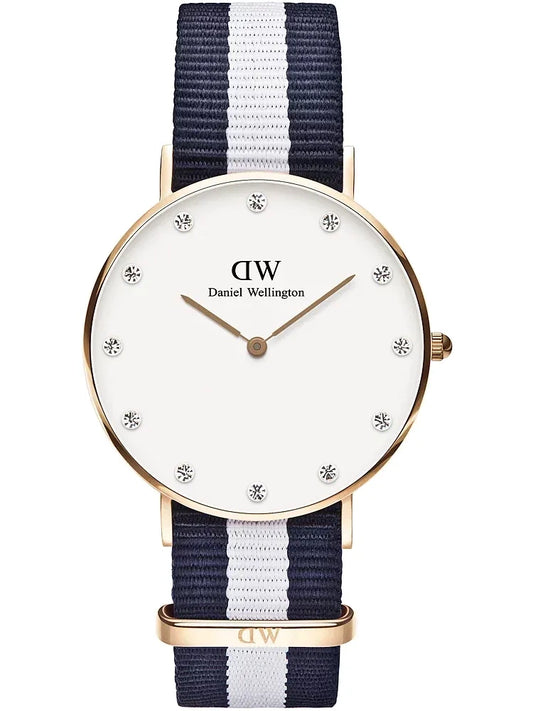 ΓΥΝΑΙΚΕΙΟ ΡΟΛΟΙ DANIEL WELLINGTON Glasgow DW00100078 + ΚΟΥΤΙ