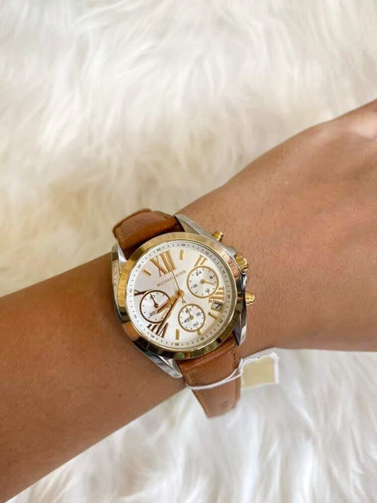 MICHAEL KORS ΓΥΝΑΙΚΕΙΟ ΡΟΛΟΙ MK2961 - BRADSHAW Brown + BOX