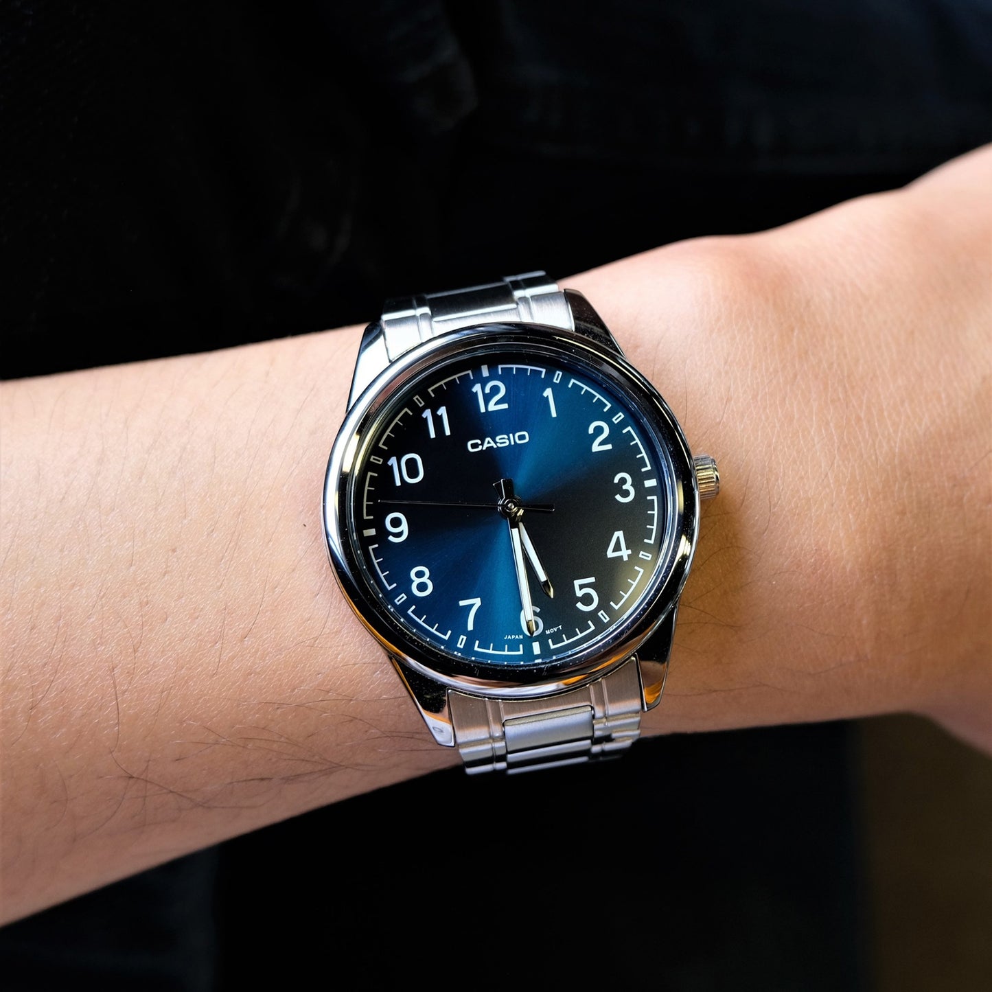 ΑΝΔΡΙΚΟ ΡΟΛΟΙ CASIO MTP-V005D-2B4 + ΚΟΥΤΙ